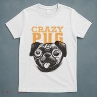 Crazy Pug T-Shirt thumb 5