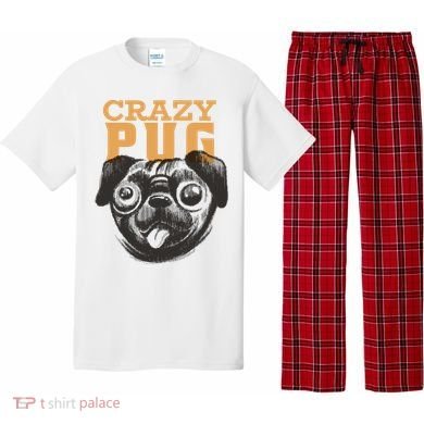Crazy Pug Pajama Set