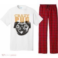 Crazy Pug Pajama Set thumb 0