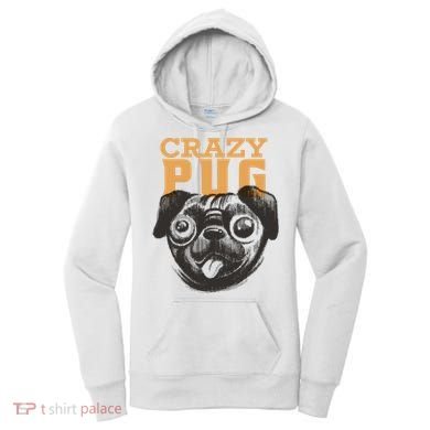 Crazy Pug Women's Hoodie