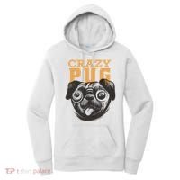 Crazy Pug Women's Hoodie thumb 0