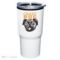Crazy Pug Tumbler thumb 0