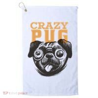 Crazy Pug Golf Towel thumb 0