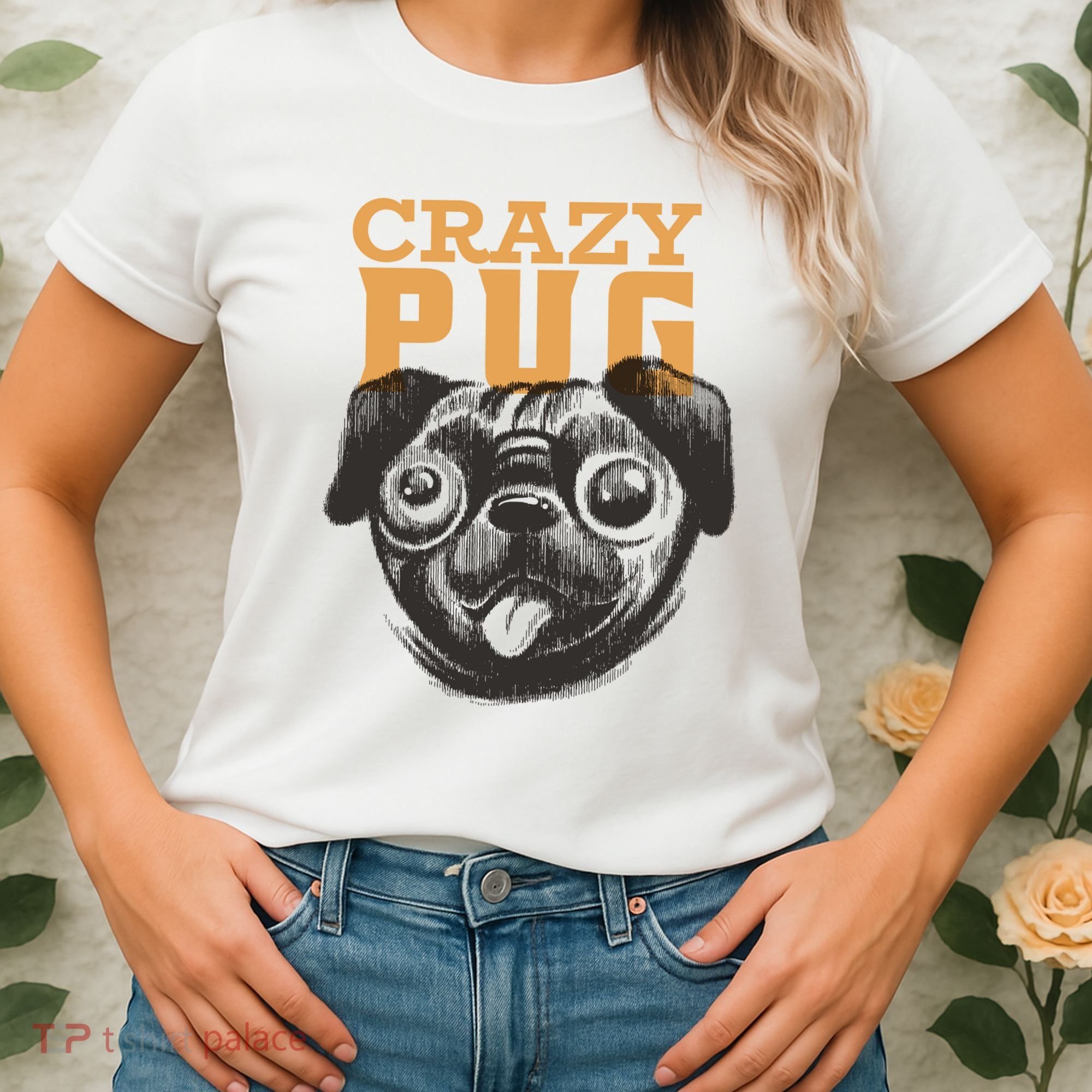 Crazy Pug Women's T-Shirt
