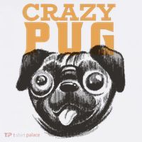 Crazy Pug Kids Hoodie thumb 5