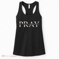 Christian Pray Women's Tank Top thumb 0