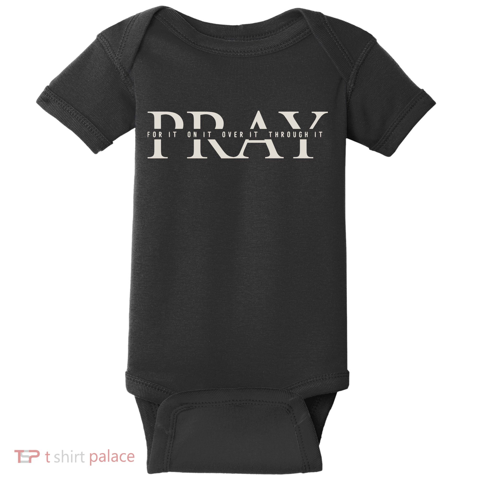 Christian Pray Baby Bodysuit