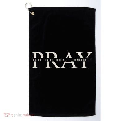 Christian Pray Golf Towel