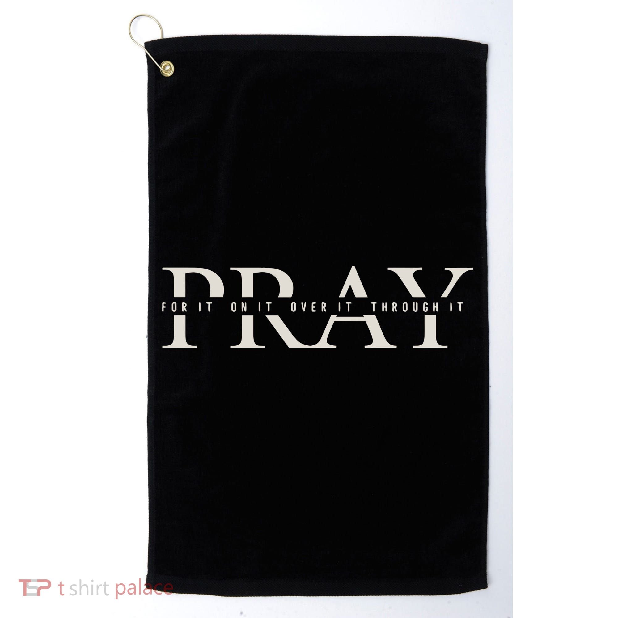 Christian Pray Golf Towel