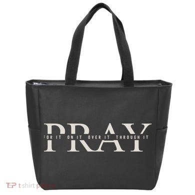 Christian Pray Tote Bag