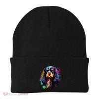 Cute Painted Cavalier King Charles Spaniel Beanie thumb 0