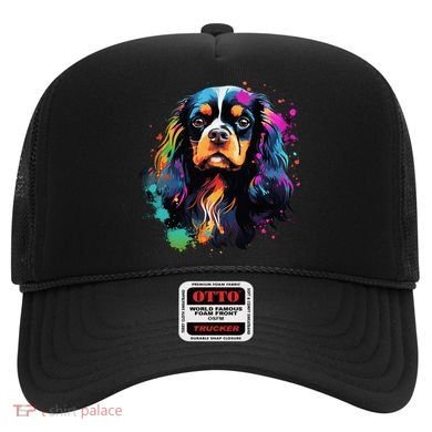 Cute Painted Cavalier King Charles Spaniel Hat