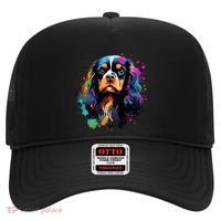 Cute Painted Cavalier King Charles Spaniel Hat thumb 0