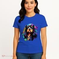 Cute Painted Cavalier King Charles Spaniel Women's T-Shirt thumb 4