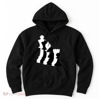 Chess Pieces, Chess Lover, Titled Chess Player, Chess Master Hoodie thumb 0