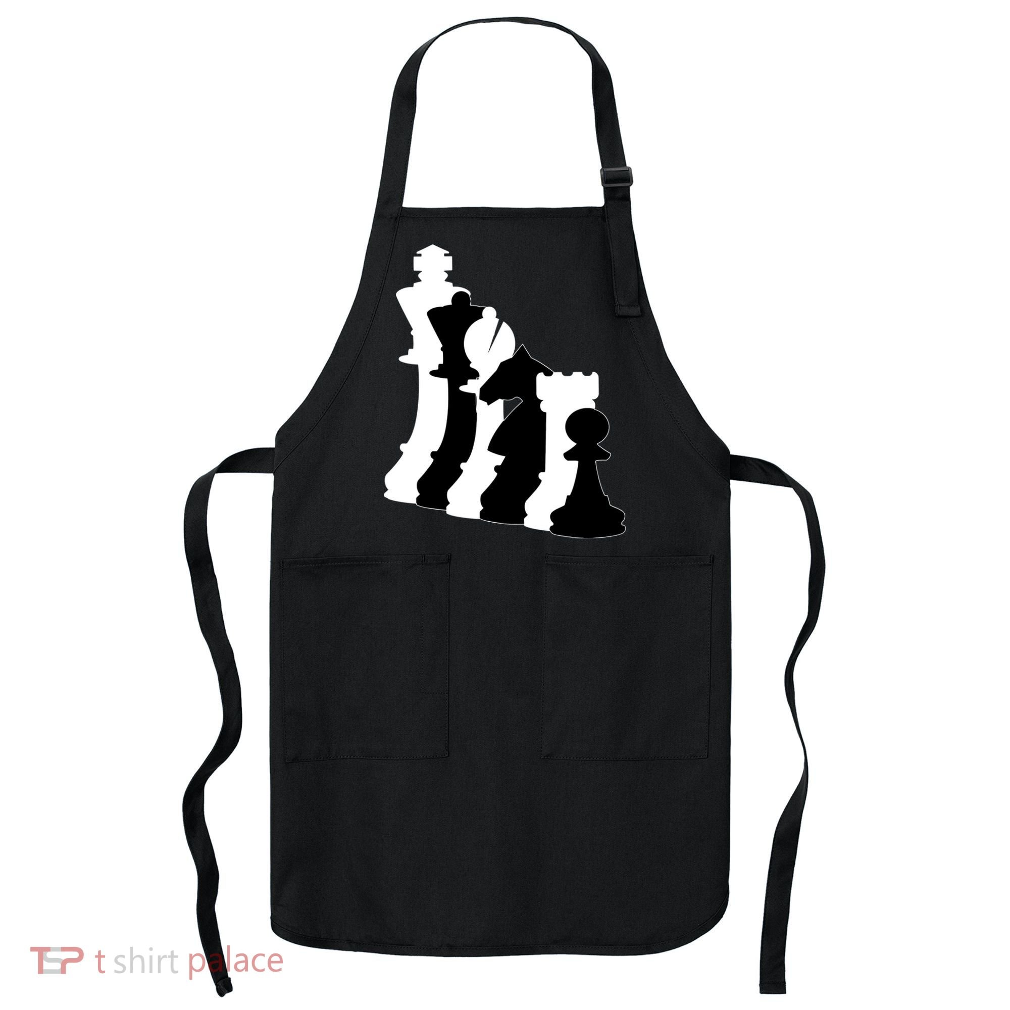 Chess Pieces, Chess Lover, Titled Chess Player, Chess Master Apron