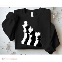 Chess Pieces, Chess Lover, Titled Chess Player, Chess Master Sweatshirt thumb 2