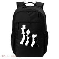 Chess Pieces, Chess Lover, Titled Chess Player, Chess Master Backpack thumb 0