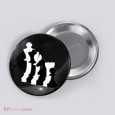 Chess Pieces, Chess Lover, Titled Chess Player, Chess Master Button