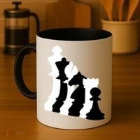 Chess Pieces, Chess Lover, Titled Chess Player, Chess Master Coffee Mug thumb 4