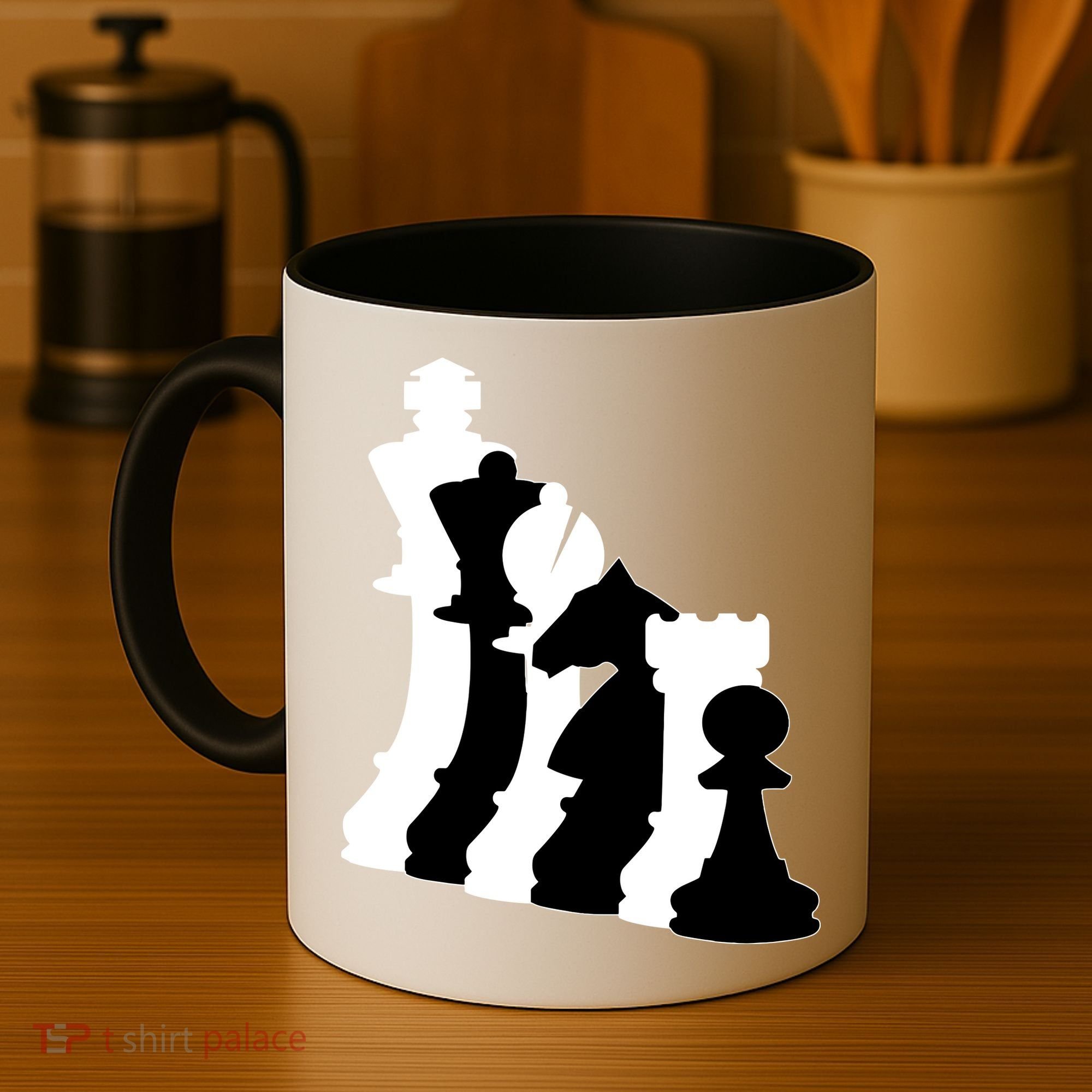 Chess Pieces, Chess Lover, Titled Chess Player, Chess Master Coffee Mug
