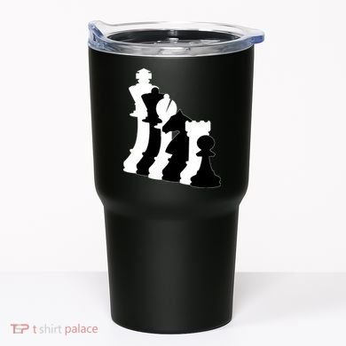 Chess Pieces, Chess Lover, Titled Chess Player, Chess Master Tumbler