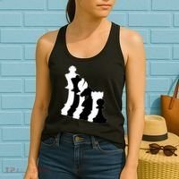 Chess Pieces, Chess Lover, Titled Chess Player, Chess Master Women's Tank Top thumb 2