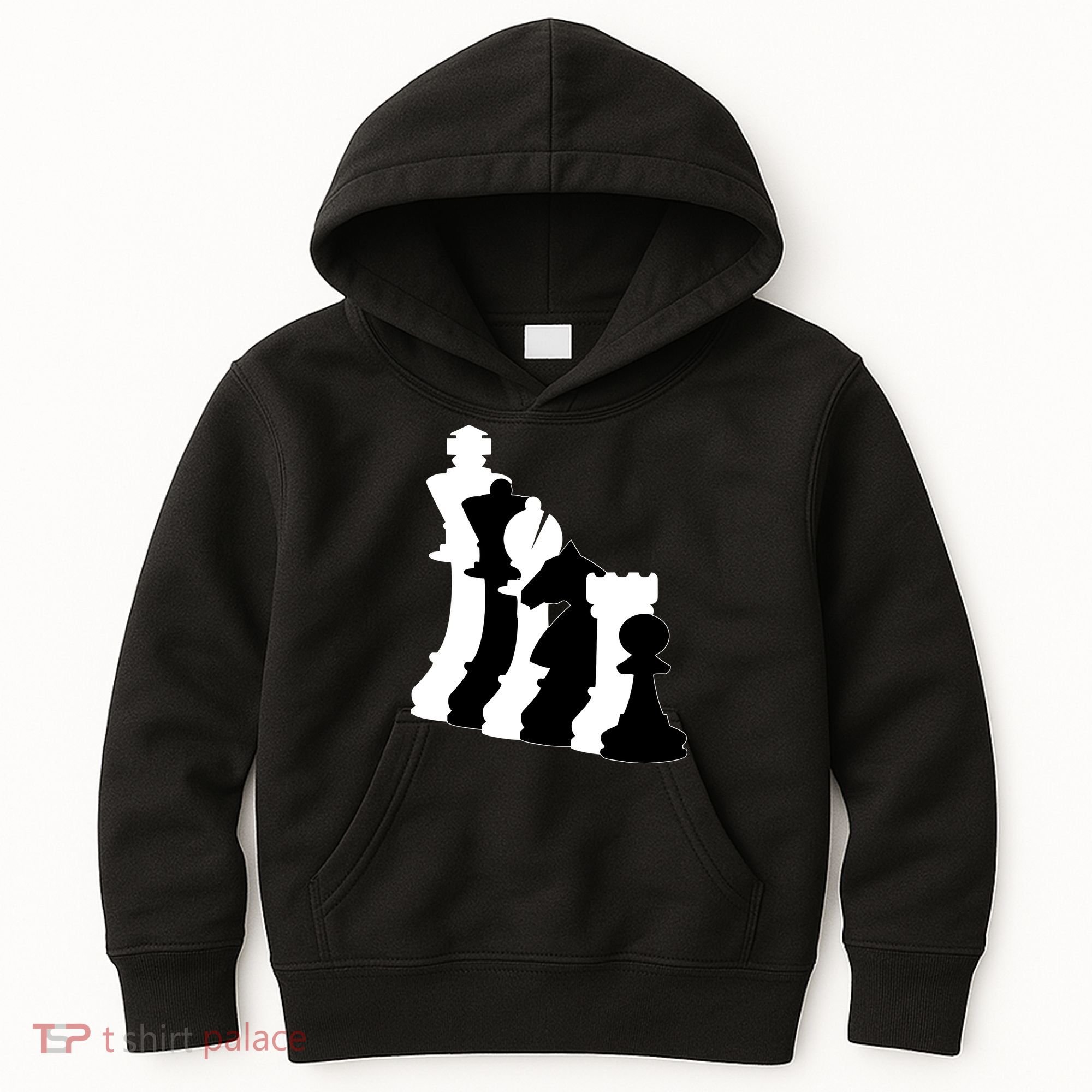 Chess Pieces, Chess Lover, Titled Chess Player, Chess Master Kids Hoodie