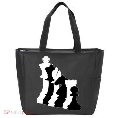 Chess Pieces, Chess Lover, Titled Chess Player, Chess Master Bag