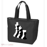 Chess Pieces, Chess Lover, Titled Chess Player, Chess Master Tote Bag thumb 3