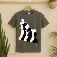 Chess Pieces, Chess Lover, Titled Chess Player, Chess Master T-Shirt thumb 2