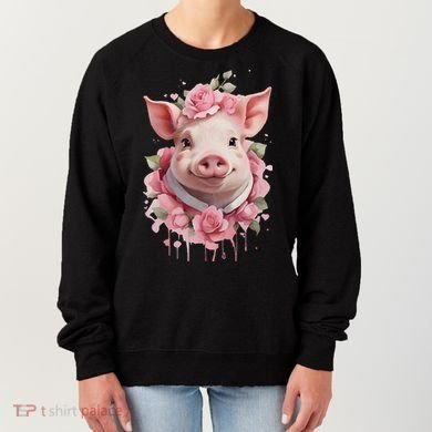 Cute Pig Women's Sweatshirt