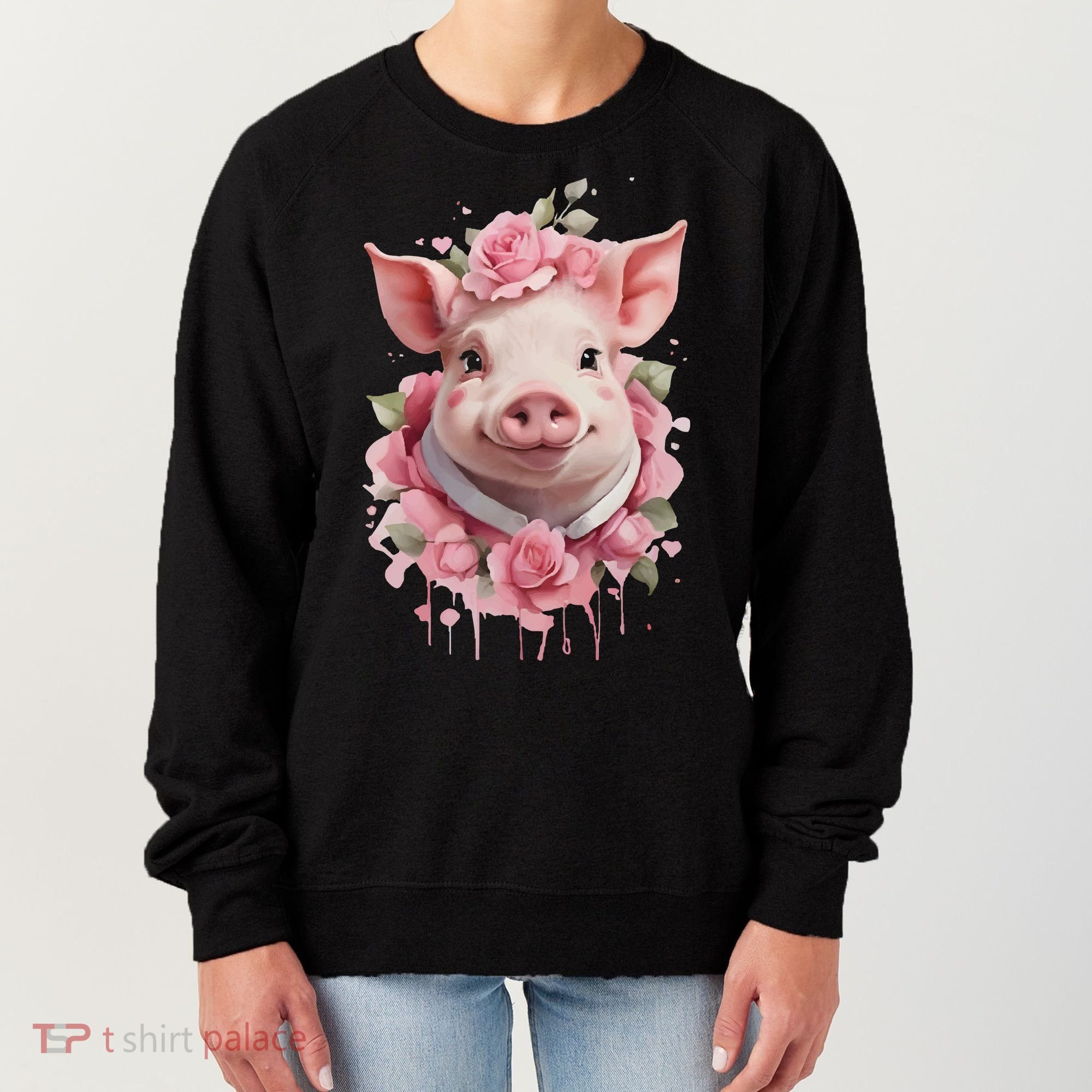 Cute Pig Women's Sweatshirt