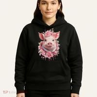 Cute Pig Hoodie thumb 5