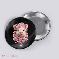 Cute Pig Button thumb 0