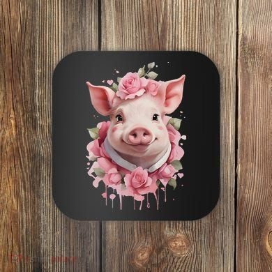 Cute Pig Coaster