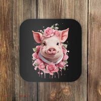 Cute Pig Coaster thumb 0