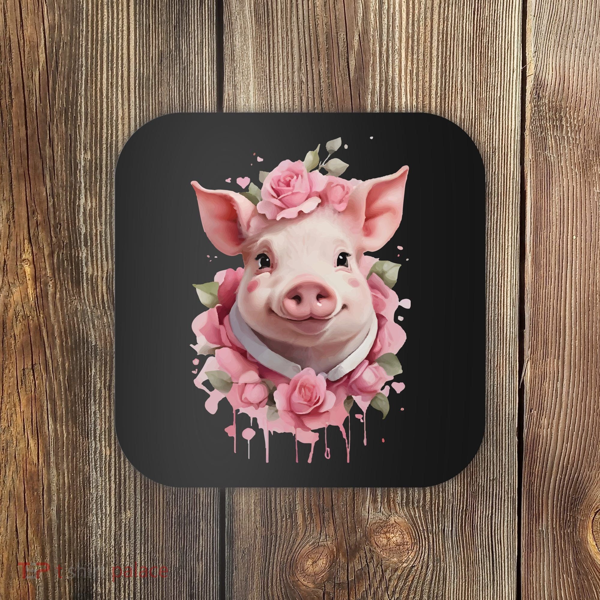 Cute Pig Coaster
