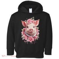 Cute Pig Toddler Hoodie thumb 0