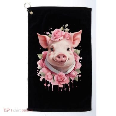 Cute Pig Golf Towel