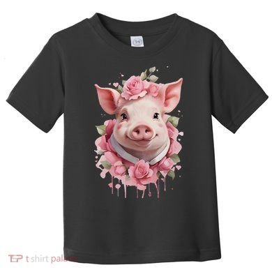Cute Pig Toddler T-Shirt