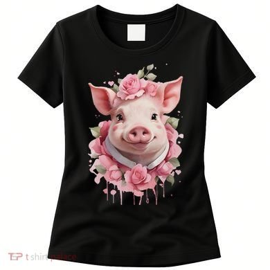 Cute Pig Women's T-Shirt