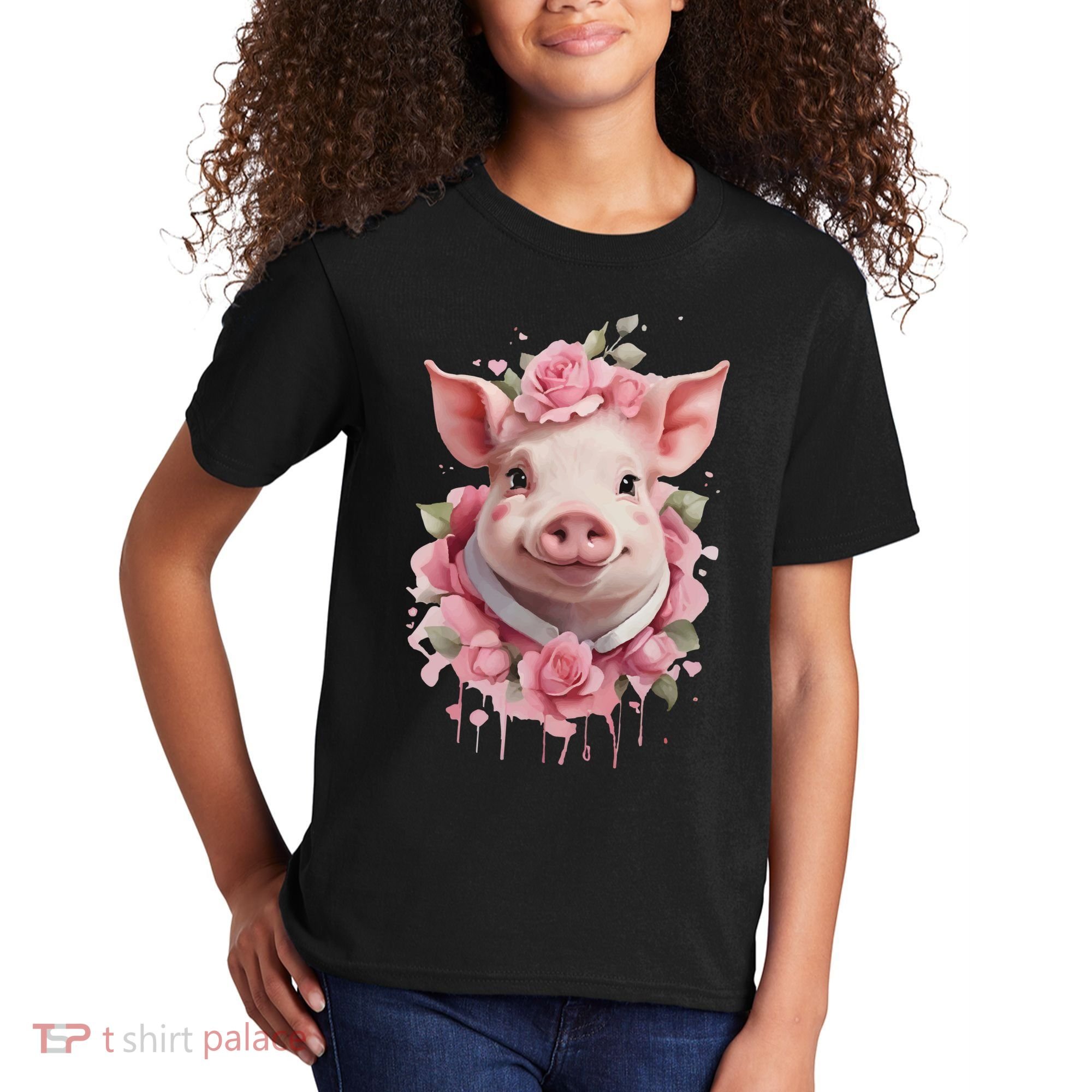 Cute Pig Kids T-Shirt