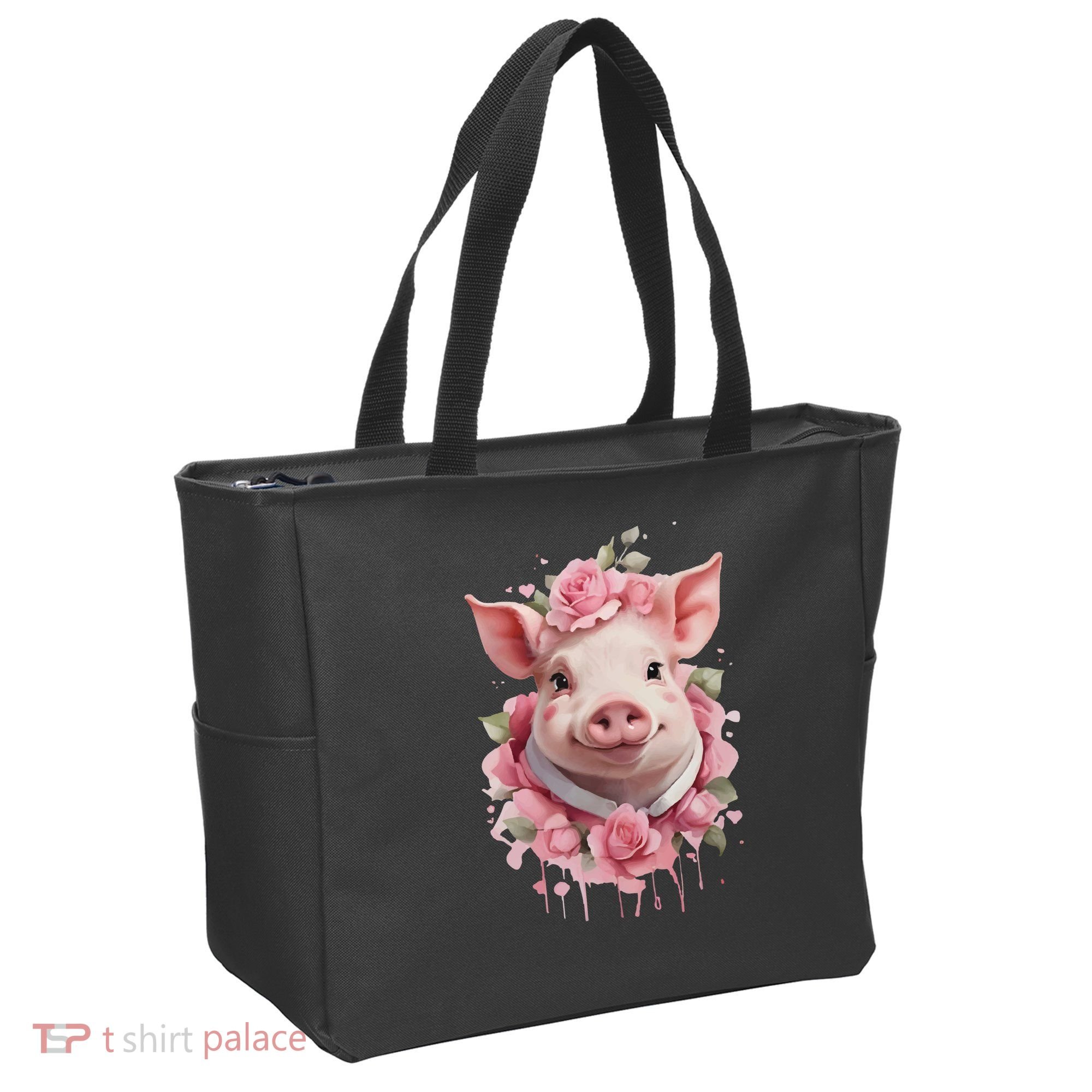 Cute Pig Tote Bag