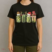 Christmas Pickle Canning Season Pickle Lovers T-Shirt thumb 4