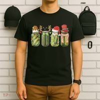 Christmas Pickle Canning Season Pickle Lovers T-Shirt thumb 6
