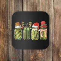Christmas Pickle Canning Season Pickle Lovers Coaster thumb 0