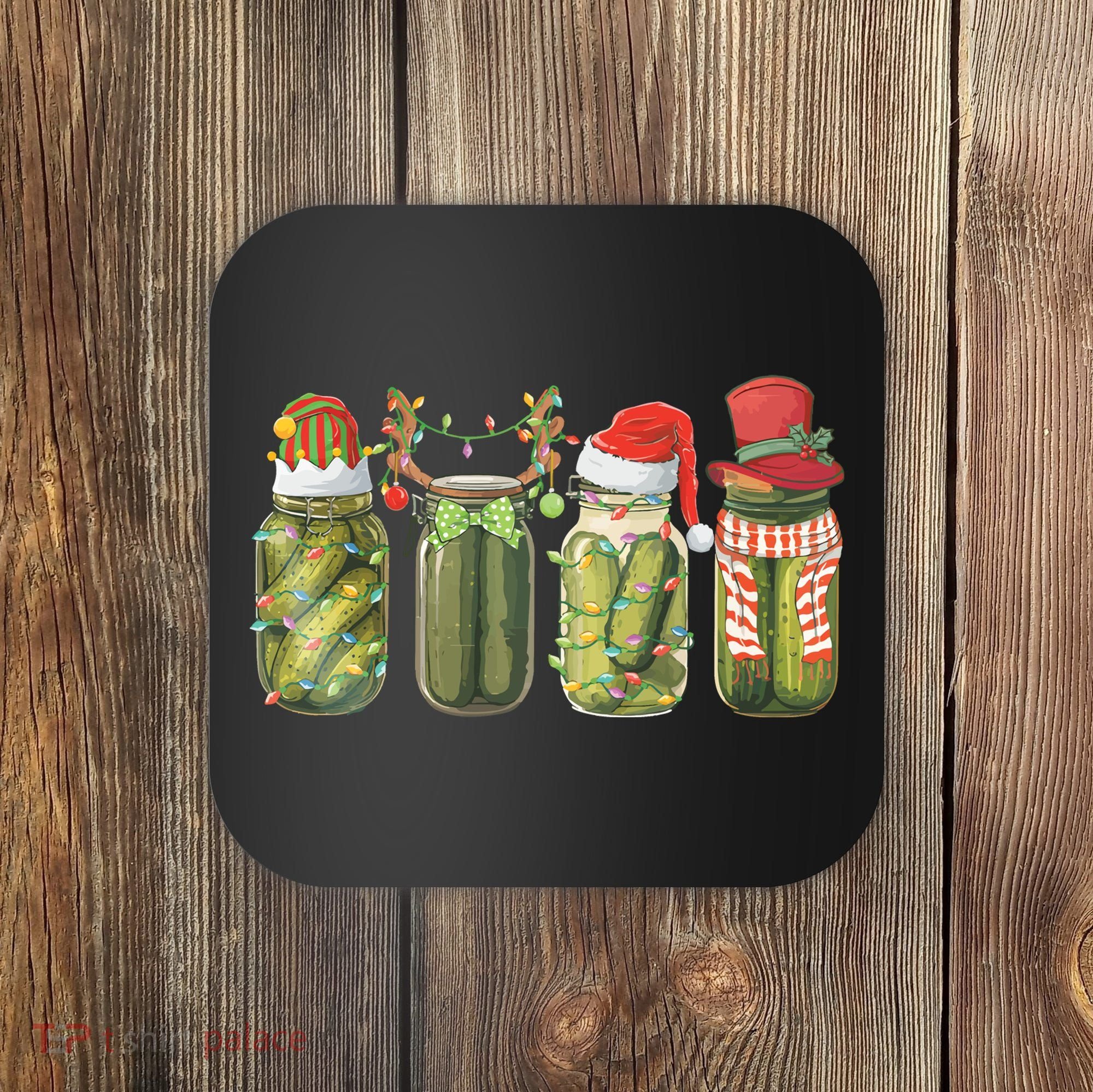 Christmas Pickle Canning Season Pickle Lovers Coaster
