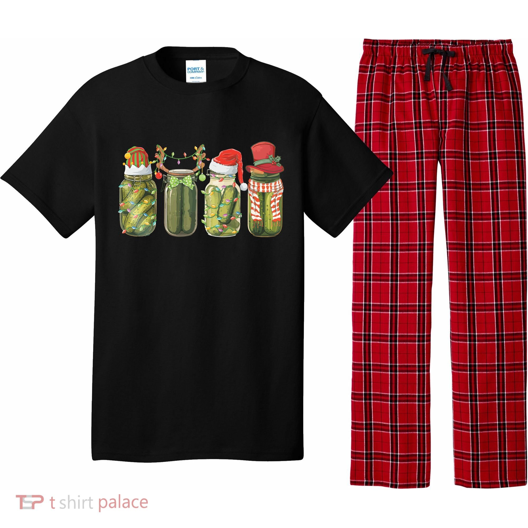 Christmas Pickle Canning Season Pickle Lovers Pajama Set