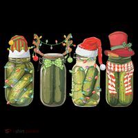 Christmas Pickle Canning Season Pickle Lovers Mousepad thumb 1